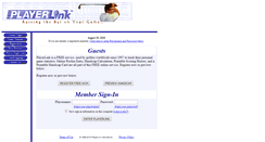 Desktop Screenshot of playerlink.com